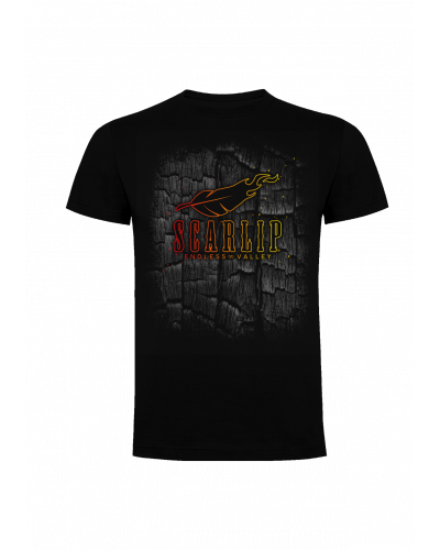 Camiseta Burning Heart mujer| Endless Valley Fusion Nature Collection