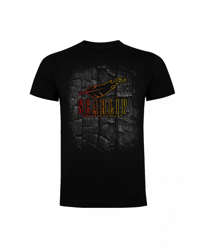 Camiseta Burning Heart mujer| Endless Valley Fusion Nature Collection