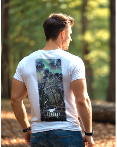 Camiseta Natural Skycraper hombre | Endless Valley Fusion Nature Collection
