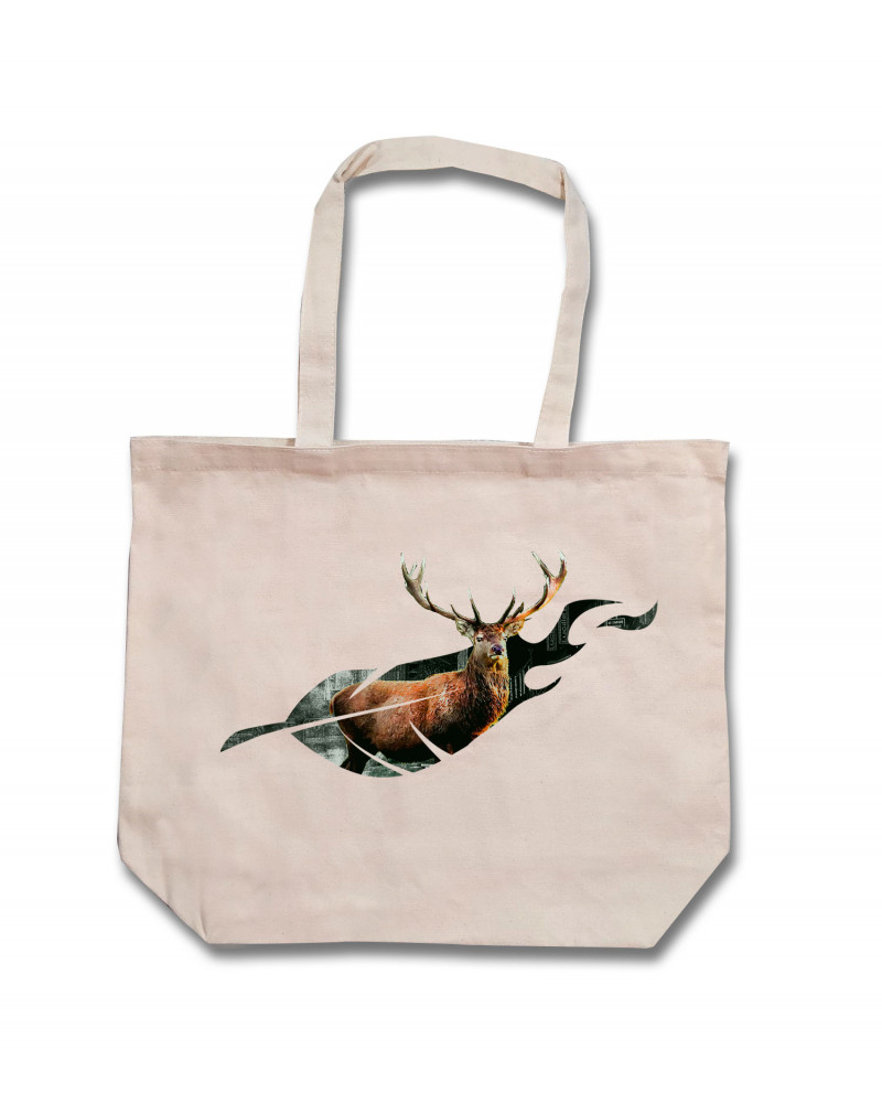 Bolsa Tote Bag Deer Feather